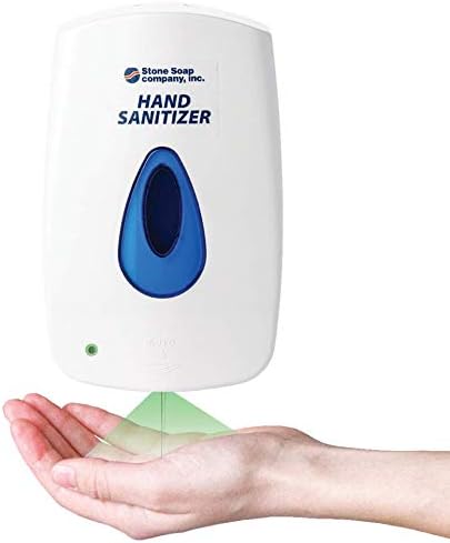Automatic or Manual Hand Sanitizer Dispenser, Touch-Free Designed for Wall Mounting or an Optional Floor or Counter Stand (1.2 L/40.5 oz. Automatic Dispenser)