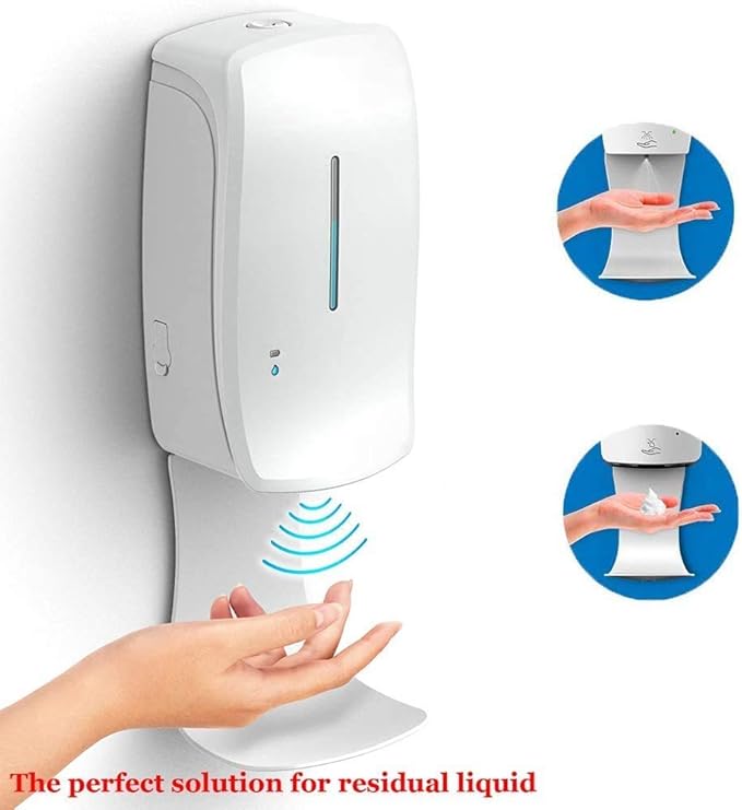 Drip Tray for Wall Mounted Soap Dispenser, Prevent Dripping and Spraying, Dispenser Stand, White