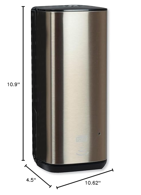 Tork Intuition™ Sensor Skincare Dispenser Stainless Steel S4, for Hand Soap and Hand Sanitizer, Image Range, 466100