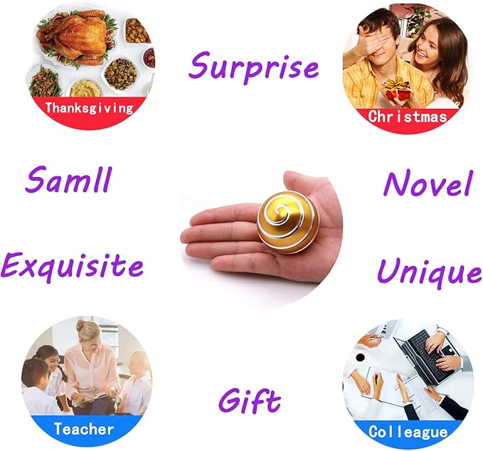 Desk-Kinetic-Toys Cool-Gadgets for Fidget: Cool-Stuff Thing Game Toy for Adult Teen Children Kid, Stress Relief Optical-Illusion Gifts for Office School Home Man Women Christmas Spinning 300 Seconds