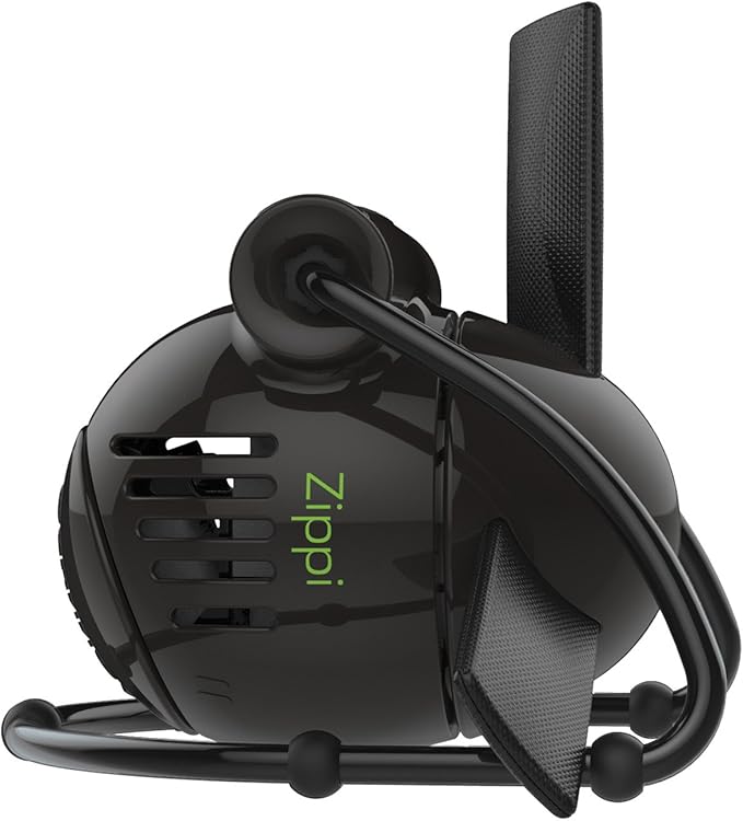 Vornado Zippi Small Personal Fan, Foldable Cooling for Desk, 2 Speed Settings, Soft Nylon Blades, Directable Airflow, Compact Design, Perfect Fan for Office and Bedroom, Multiple Color Options, Black