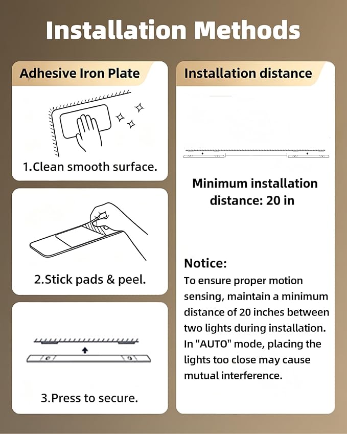 EZVALO 2 Pack Under Cabinet Lights, 14.5'' Magnetic Motion Sensor Light, 4000mAh Large Capacity Rechargeable Closet Light, Remote Control Dimmable 5700K Cool White for Kitchen, Stairs, Hallway