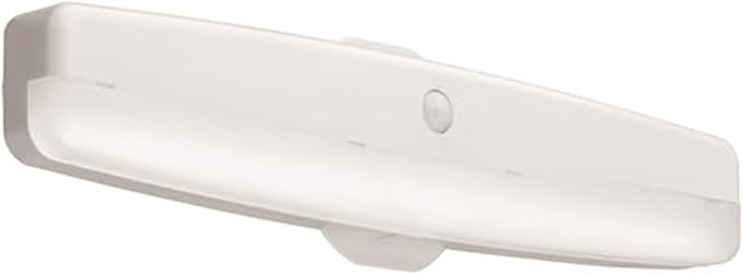 Lithonia Lighting LED Flush Mount Closet Light, 18 Inch Motion Sensor Closet Light Fixture for Bedroom, Bathroom, Storeroom, Pantry or Utility Room, Damp Rated, Hardwired (FMMCL 18 840 PIR M4)