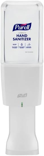 ES10 Automatic Hand Sanitizer Dispenser 4.33 x 3.96 x 10.31 White