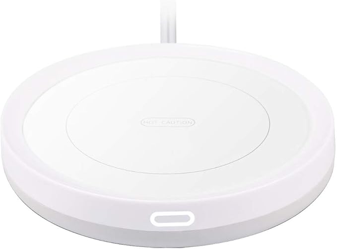 Smart Coffee Warmer, Auto On/Off Gravity-induction Mug Warmer for Office Desk Use, Candle Wax Cup Warmer Heating Plate (Up To 131F/55C)