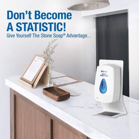 Automatic or Manual Hand Sanitizer Dispenser, Touch-Free Designed for Wall Mounting or an Optional Floor or Counter Stand (1.2 L/40.5 oz. Automatic Dispenser)