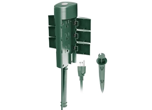 Feit Electric 125V 15A Alexa Google Smart Wifi Yard Stake