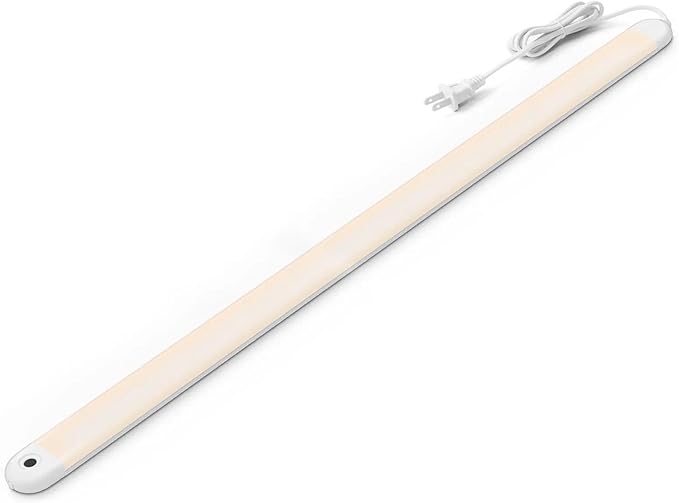 MYPLUS 36" Under Cabinet Lighting, Hand Wave Sensor Under Counter Lights for Kitchen, 600LM Bright LED, 5 Color Temps, Dimmable Under Cabinet Lights Plug in for Desk,Sink,Workbench