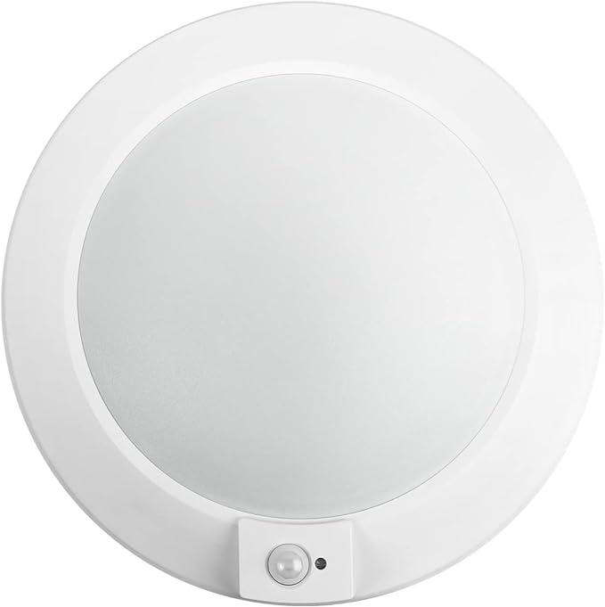 ECOELER 6Inch LED Motion Sensor Ceiling Light, 16W 1000Lm, 3CCT Selectable Motion Activated Surface Mount Disc Light with Timer Countdown for Stairwell, Closet, Hallway, NOT Battery Operated