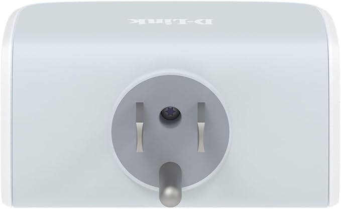 D-Link PM-01M Wi-Fi Smart Plug, Aquila PRO AI & Matter Supported, Compact Design, 15A/1800W Max, Energy Monitoring, Easy Bluetooth Setup, Works with Alexa & Google Home, Flame-Retardant, UL Certified