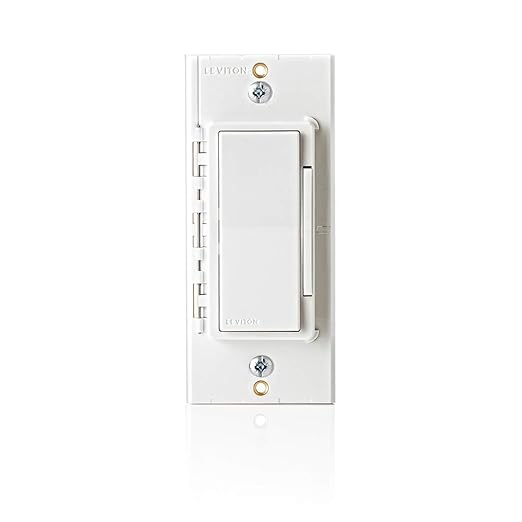 Leviton Decora Smart Dimmer Anywhere Companion, Add Wire-Free 3-Way/4-Way/5-Way On/Off/Dim/Bright Control to Decora Smart Wi-Fi Dimmers, DAWDC-1RW, White