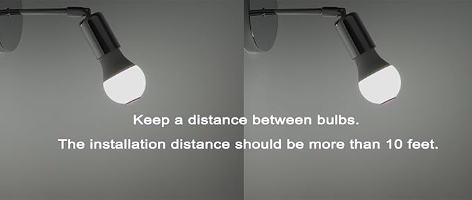 Motion Sensor Light Bulbs for Outdoor Indoor, 9W A19 Motion Detector Led Bulb, 60 Watt Equivalent, E26 800lm 5000K Daylight, Dusk to Dawn Motion Activated Security Lights for outside, Inside (2 Pack)