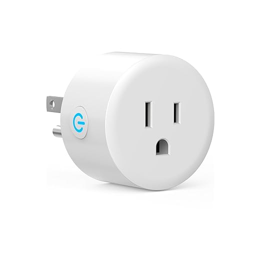 EIGHTREE Smart Plug 5GHz& 2.4GHz, 15A WiFi Smart Outlet Compatible with Alexa & Google Home, Smart Home WiFi Plug with Remote Control, Timer Outlet with Schedule, 1 Pack