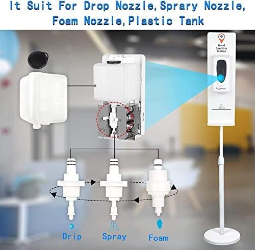 Automatic Hand Sanitizer Dispenser Replacement Accessories, Soap Dispenser Machine Touchless Touch Free Wall Mounted Motion Soap Dispenser Replacement Foam Nozzle for Dispenser (Foam Nozzle