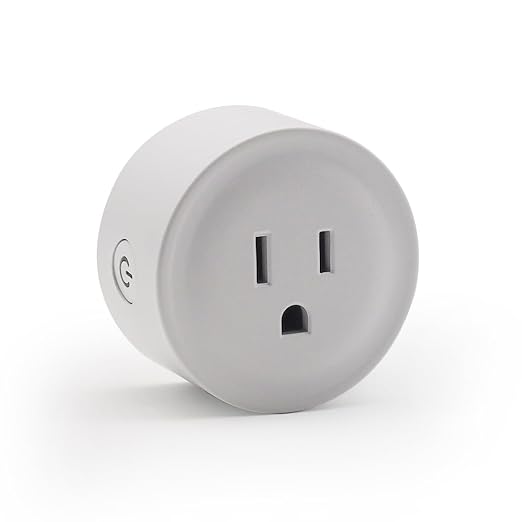 WiFi Smart Socket Plug – Schedule & Timer, Smart Home Automation, Works with Apple HomeKit, Alexa & SmartThings