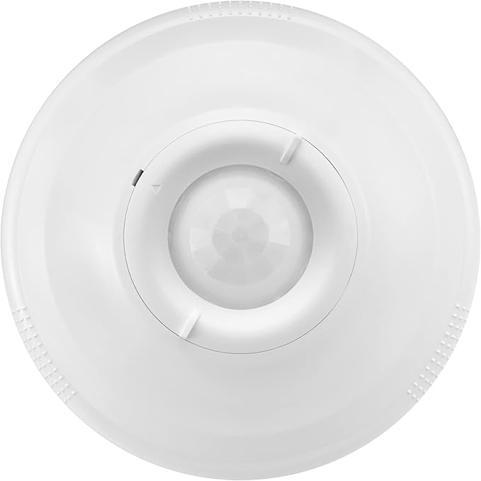 Maxxima Ceiling Mount 360 Degree PIR Occupancy Sensor - Hard-Wired Motion Sensor, LED Compatible, Commercial or Residential Automatic Sensing Solution for Indoor Use at Max Height 15ft, 120-277V