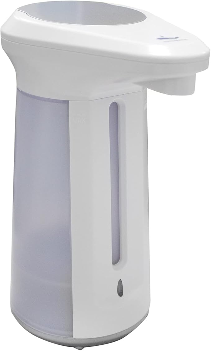 Automatic Touchless Soap Dispenser 330ml Capacity for Liquid or Sanitizer Gel - Great for Bathroom or Office