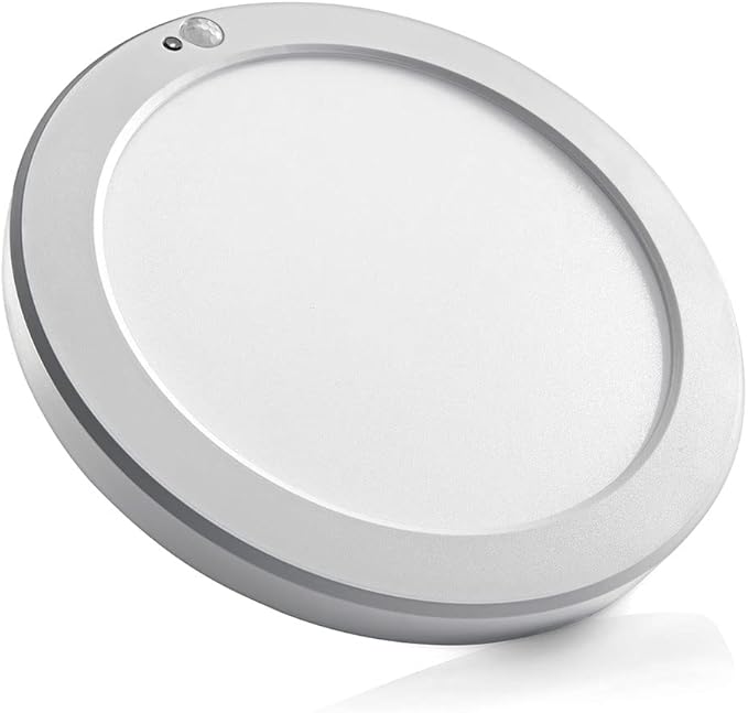 Leviton LED Downlight with Motion Sensor, 8” Round, White, 9866-B0W
