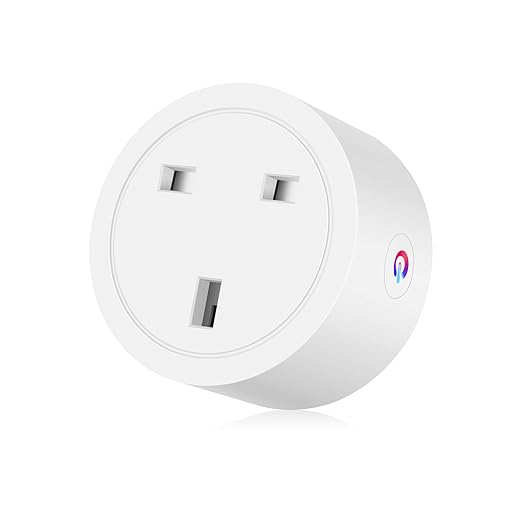 Homekit Smart Plug Outlet Works with Apple Homekit,Siri Voice Control,Timer Function,UK,16A