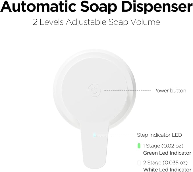 mooas Happy Buddy Artist Edition Automatic Soap Dispenser Mint (Hug me!)