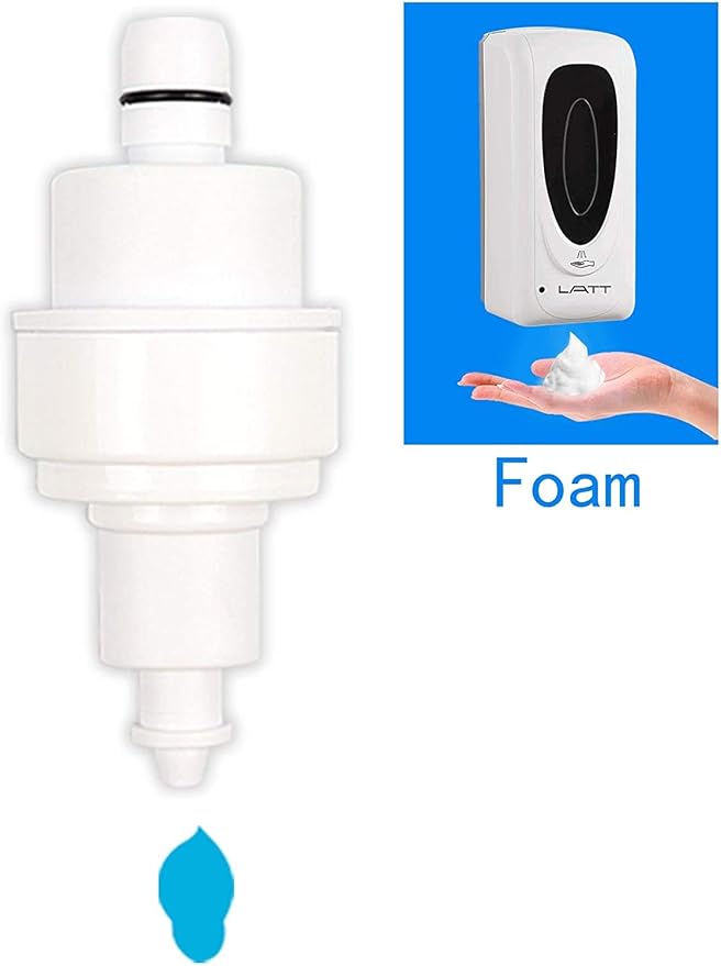 Automatic Hand Sanitizer Dispenser Replacement Accessories, Soap Dispenser Machine Touchless Touch Free Wall Mounted Motion Soap Dispenser Replacement Foam Nozzle for Dispenser (Foam Nozzle