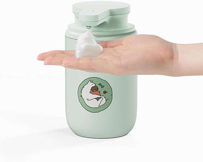 mooas Happy Buddy Artist Edition Automatic Soap Dispenser Mint (Hug me!)