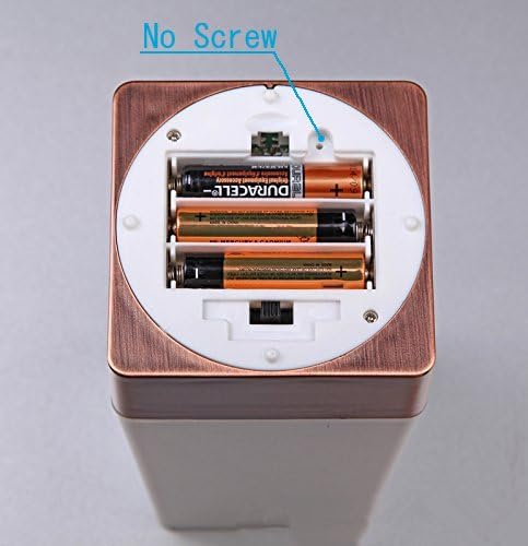 ZEEFO Motion Sensor LED Night Light 3 Modes Battery Powered LED Table Lamp,Sensitive Lights Stairway Bedroom/Bathroom Hallway Emergency Camping Lamp for Kids Nursery Child House(Square Shape)