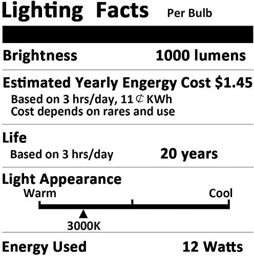 Aukora Motion Sensor Light Bulbs 4-Pack, 12W (100-Watt Equivalent) E26 Motion Activated Dusk to Dawn Security Light Bulb Outdoor/Indoor for Front Door Porch Garage Basement Hallway Closet(Warm White)