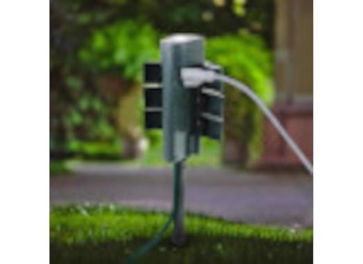 Feit Electric 125V 15A Alexa Google Smart Wifi Yard Stake