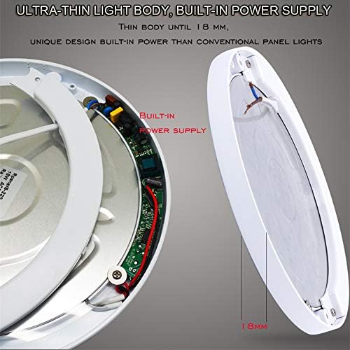 S NMT Motion Sensor Led Ceiling Light 1200 Lumen, 100 Watt Equivalent for Laundry Rooms,Stairs,Basements, Toilet,Porches,Closets, Hallways, Indoor/Outdoor, Warm White 3000K