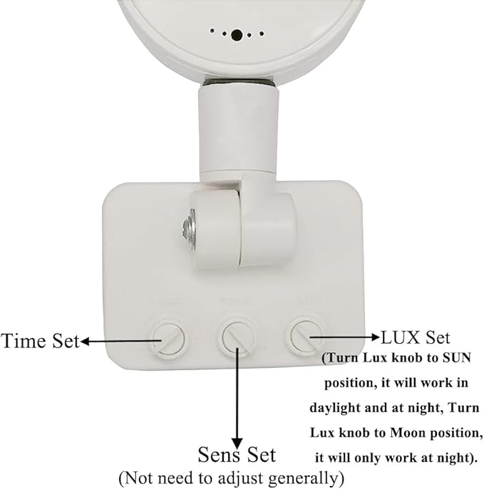 Motion Activated Light Socket,Adjustable Sensor Head, Auto On/Off Light Control,E26/E27 Motion Sensor Light Adapter Only Indoor Use for Porch,Basement,Storage Room