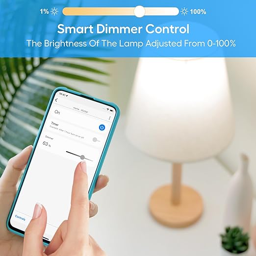 Zwave Dimmer Plug 800 Series 2 Pack, Dimmable Zwave Outlet Built-in Repeater Range Extender, Smart Dimmer Plug Need Z-Wave Hub Required, Compatible Smartthings, Alexa and More, FCC and ETL, 200W
