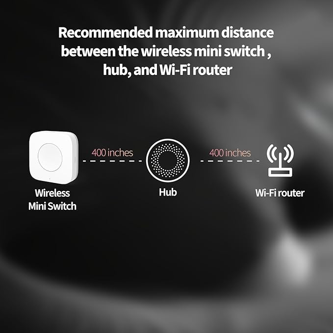 Aqara Wireless Mini Switch and Samrt Plug with Energy Monitoring,Requires Aqara Hub, Zigbee Connection,Smart Button for Smart Home Devices,Compatible with Alexa, Google Assistant, and Apple HomeKit