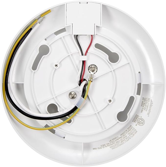Maxxima 6 in. Round Motion Sensor LED Ceiling Mount Light Fixture - 600 Lumens, 3000K Warm White, Indoor Dome Light, Ideal for Closet, Hallway, or Kitchen Pantry Lighting