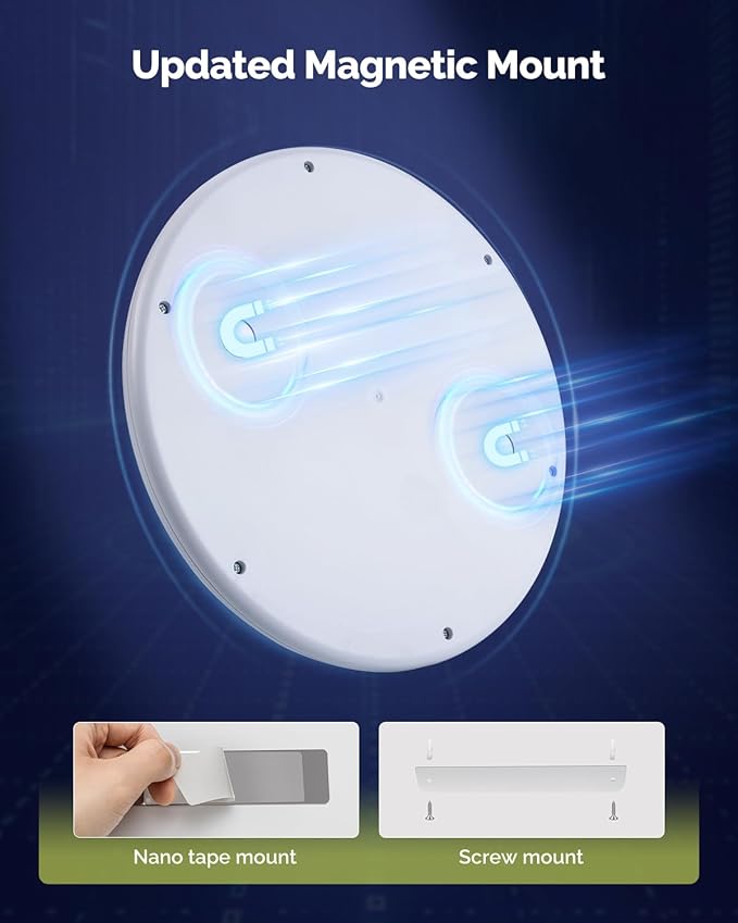 4PCS Updated Faster Charging Rechargeable Ceiling Light with Remote, 7.48" Rechargeable Shower Light Waterproof, Wireless Motion Sensor Ceiling Lights 3000K/4500K/6500K Dimmable for Closet