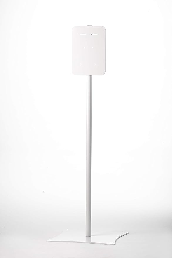 Automatic or Manual Hand Sanitizer Dispenser, Touch-Free Designed for Wall Mounting or to Optional Floor or Counter Stand (Automatic Dispenser w/Floor Stand)