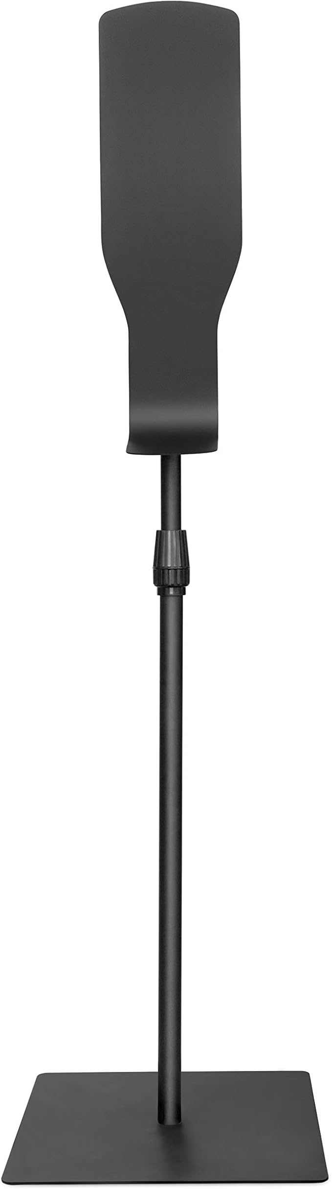 New Star Foodservice 1028928 Freestanding Floorstand for Hand Sanitizer Dispenser, Black, Square