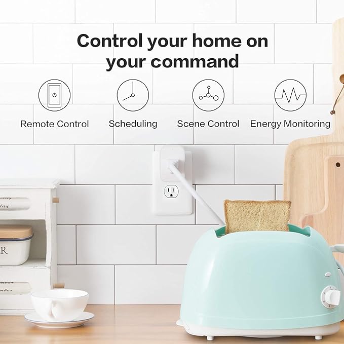 Aqara Wireless Mini Switch and Samrt Plug with Energy Monitoring,Requires Aqara Hub, Zigbee Connection,Smart Button for Smart Home Devices,Compatible with Alexa, Google Assistant, and Apple HomeKit
