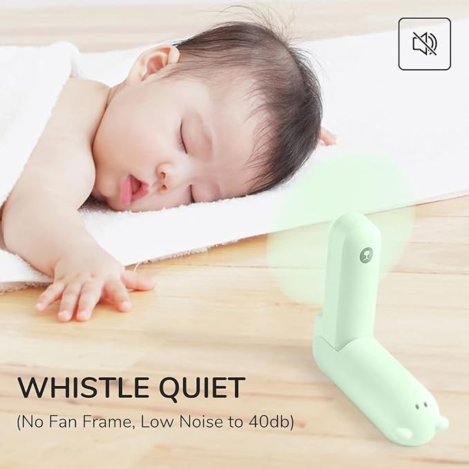 JISULIFE Handheld Fan 8 Plus: All-in-One Mini Fan with 37Hrs Cooling & 4500mAh PowerBank & Flashlight, USB Rechargeable, Portable Pocket Size for Travel, Makeup, Concert, Gifts for Women(Green)