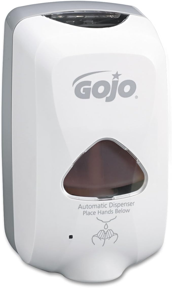 GOJO TFX Touch-Free Soap Dispenser, Dove Grey, for 1200 mL GOJO Soap Refills (Pack of 1) - 2740-12