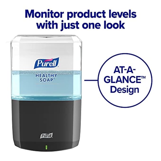 PURELL Brand HEALTHY SOAP Gentle and Free Foam, Fragrance Free, 1200 mL Refill for PURELL ES8 Automatic Soap Dispenser (Pack of 2) - 7772-02 - Manufactured by GOJO, Inc.