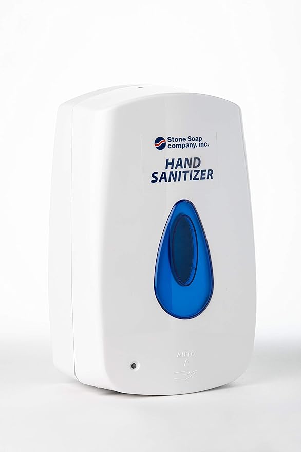 Automatic or Manual Hand Sanitizer Dispenser, Touch-Free Designed for Wall Mounting or an Optional Floor or Counter Stand (1.2 L/40.5 oz. Automatic Dispenser)