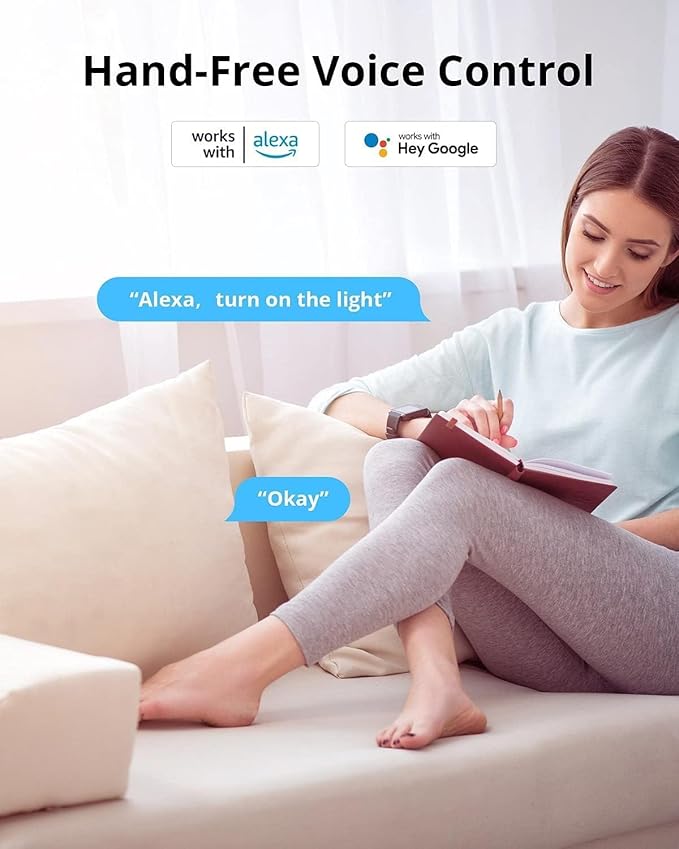 SONOFF S31 WiFi Smart Plug with Energy Monitoring, 15A Smart Outlet Timer Switch ETL Certified, Compatible with Alexa & Google Home, IFTTT Supporting, 2.4 Ghz Wi-Fi Only
