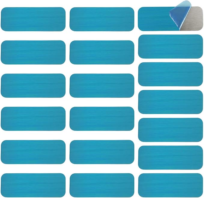 16 Pcs Under Cabinet Lights Magnetic stickys，Replacement Magnetic Strips with Adhesive Backing for Rechargeable Motion Sensor Lights Wireless Under Counter Light for Cabinet Lighting