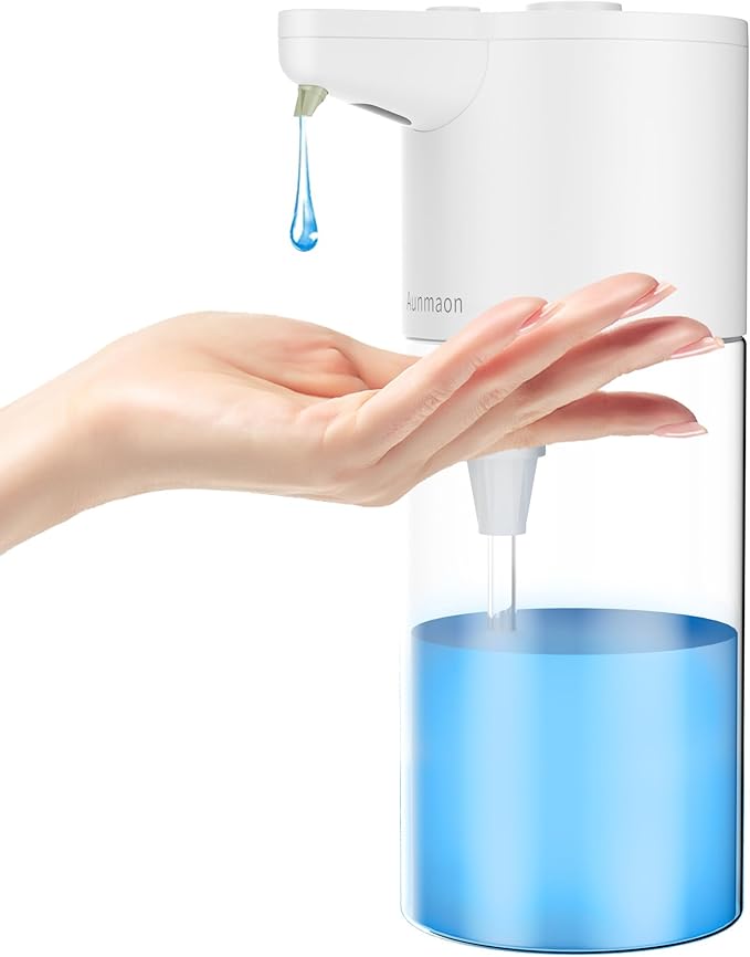 Automatic Soap Dispenser Touchless,Simple Physical Adjustment,Low Battery Consumption Dish Soap Dispenser Kitchen Bathroom