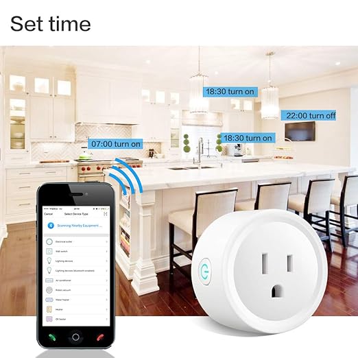 Homekit Smart Plug Outlet Works with Apple Homekit,Siri Voice Control,Timer Function,UK,16A