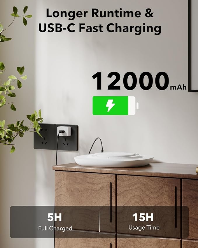 2 Pack Rechargeable Shower Lights for Inside Shower, 12000mAh Motion Sensor Wireless Ceiling Light with Remote No Wiring, Battery Operated Closet Lights Cordless LED Overhead Lighting Bathroom Garge