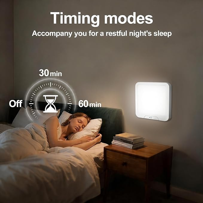 OSIDEN Rechargeable Motion Sensor Ceiling Light Wireless Magnetic Closet Light with Remote 3 Color Dimmable Battery Operated Ceiling Lights for Pantry Shed Hallway Porch Garage Stairs Shower
