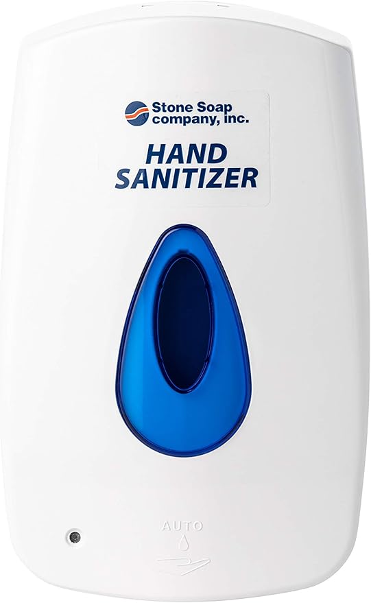 Automatic or Manual Hand Sanitizer Dispenser, Touch-Free Designed for Wall Mounting or an Optional Floor or Counter Stand (1.2 L/40.5 oz. Automatic Dispenser)