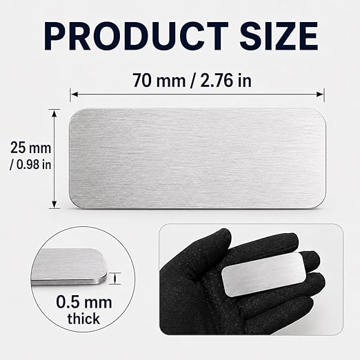 12pcs Under Cabinet Light Magnetic Strip, Replacement Magnetic Strips with Adhesive Backing for Rechargeable Motion Sensor Lights Wireless Under Counter Light in Kitchen Stairs Closet and Bedroom